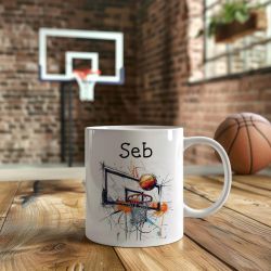 Mug basketball personnalisé