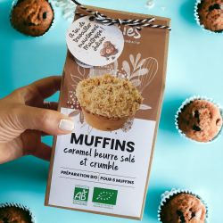 Kit Muffins Caramel beurre salé   pour Maître, Maîtresse ATSEM AVS AESH