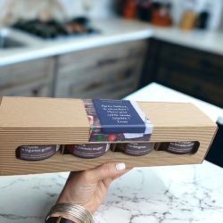 Coffret apéro Ensoleillé personnalisé - produits artisanaux