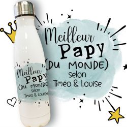 Bouteille isotherme Meilleur Papy du monde