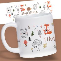 Mug résistant pour enfant personnalisé Animaux