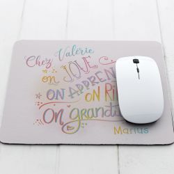 Tapis de souris personnalisé Chez nounou...