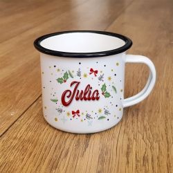 Tasse émaillée Spéciale Noël 2