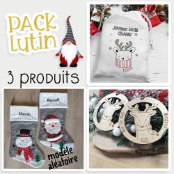 Pack Lutin de Noël 3 produits