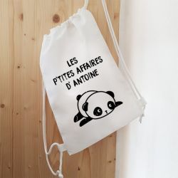 Sac de sport enfant personnalisable modèle Panda