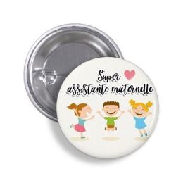 Badge Super Assistante maternelle