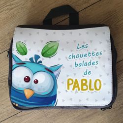 Petit sac à langer - Pochette à vadrouille Hibou