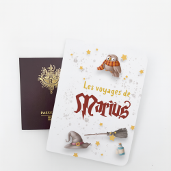 Protège passeport personnalisable Sorcier