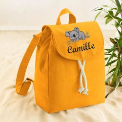 Sac à dos maternelle motif Koala | Cartable personnalisé maternelle avec prénom