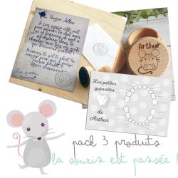 Pack 3 produits petite souris dent