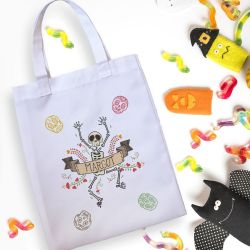 Tote bag enfant personnalisé Halloween Mexicain