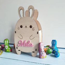 Boîte Lapin de Pâques personnalisée