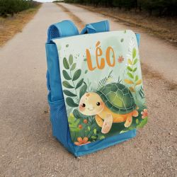 Sac à dos maternelle personnalisé modèle Tortue