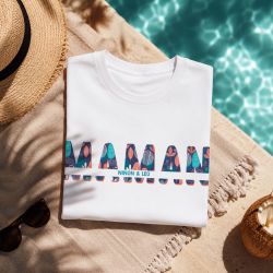 Tshirt personnalisé Maman Summer