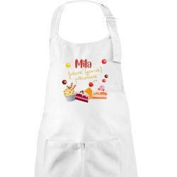 Tablier cuisine enfant personnalisé Gâteaux