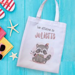 Tote bag enfant personnalisé Raton indienne