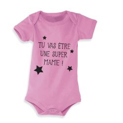 Body bébé personnalisé Annonce de grossesse