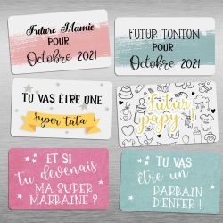 Magnets personnalisables avec votre texte