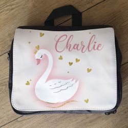 Petit sac à langer - Pochette à vadrouille Cygne