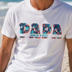 Tshirt personnalisé Papa Summer