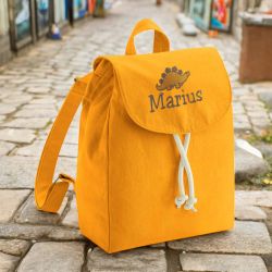 Sac à dos maternelle motif Dinosaure | Cartable personnalisé maternelle avec prénom