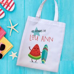 Tote bag enfant personnalisé Pastèque