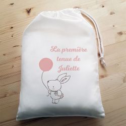 Pochon personnalisable Lapine