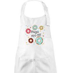 Tablier cuisine enfant personnalisé Donuts