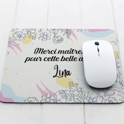 Tapis de souris personnalisé Merci maîtresse