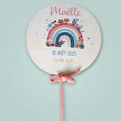 Ballon plaque de porte Rainbow