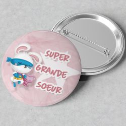 Badge super grande sœur | héroïne