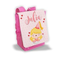 Sac à dos pour enfant personnalisé avec prénom modèle Princesse