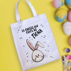 Tote bag Pâques modèle Lapin