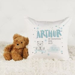 Coussin personnalisé Ours polaire