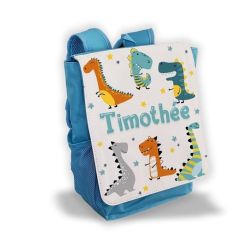 Sac à dos personnalisé pour enfant modèle Dinosaures