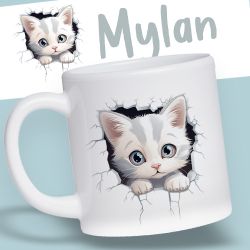 Mug résistant pour enfant chat