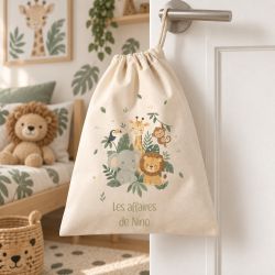 Pochon personnalisable Jungle