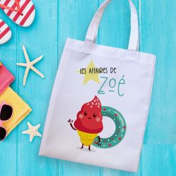 Tote bag enfant personnalisé Glace