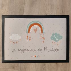 Tapis personnalisé, entrée chambre d'enfant Bohème